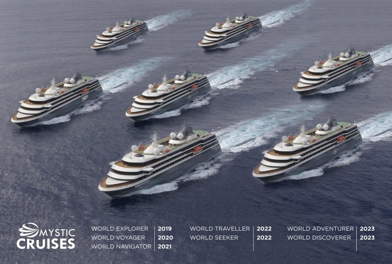 Mystic Cruises anuncia el pedido de cuatro nuevos cruceros de expedición