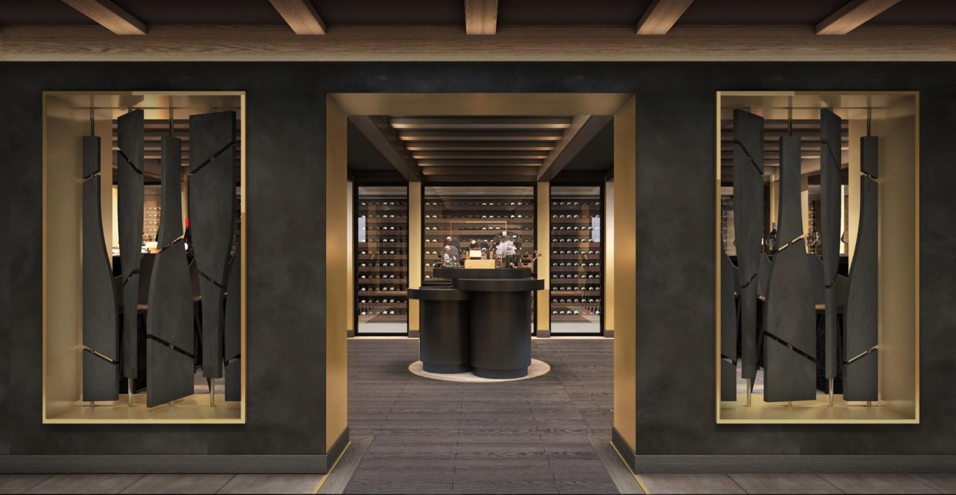 THE WINE CELLAR NEW CONCEPT INCLUDING WALK THROUGH WINE CELLAR AND TASTING EXPERIENCE 1366