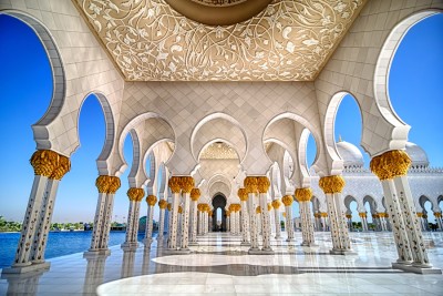 mezquita Sheikh Zayid en Abu Dhabi