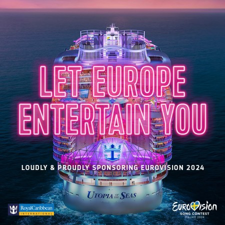 Royal Caribbean patrocinará Eurovisión en 2024 y 2025