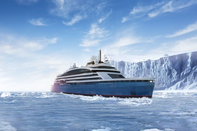 Ponant presenta un nuevo barco híbrido eléctrico de expedición polar de lujo, Le Commandant Charcot