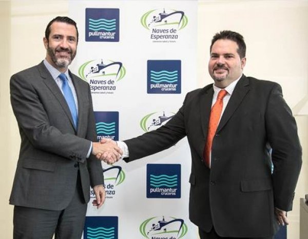 Pullmantur Cruceros firma una alianza con la ONG Naves de Esperanza
