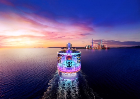 El Wonder of the Seas navegará desde Shanghái y Hong Kong en 2022