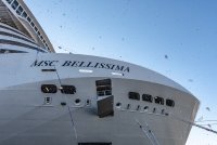 MSC Cruceros recibe oficialmente el MSC Bellissima, entregado por los astilleros de Chantiers de l'Atlantique