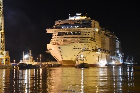 La prueba de flotación de MSC Virtuosa completa un mes repleto de celebraciones para MSC Cruceros
