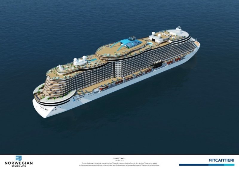 Norwegian Cruise Line desvela imagenes de los barcos de su nuevo proyecto Leonardo