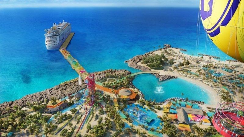 Royal Caribbean creará un gran complejo de ocio en CocoCay e invertirá en renovaciones y nuevo buques