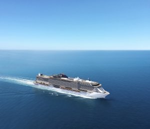 MSC Cruceros celebra la puesta a flote del MSC Seaview en Fincantieri
