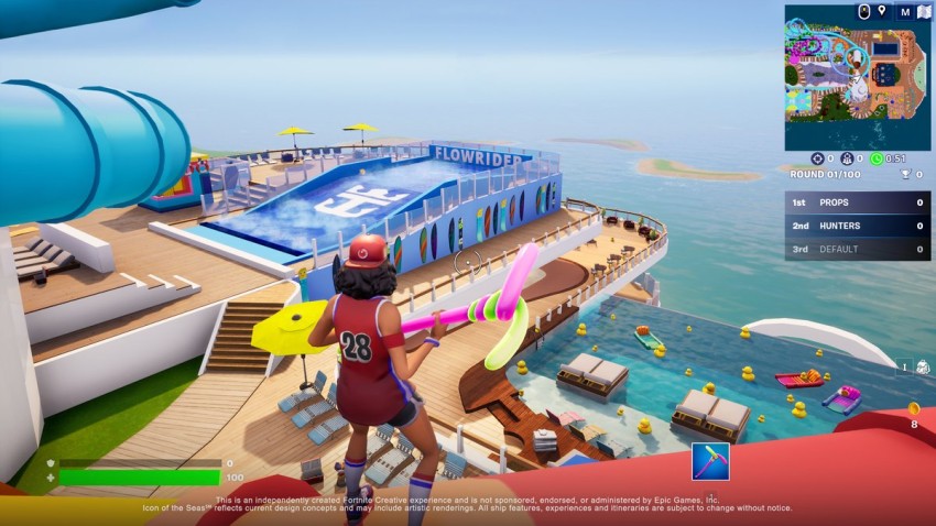 Icon of the Seas llega también a Fortnite, uno de los videojuegos más conocidos