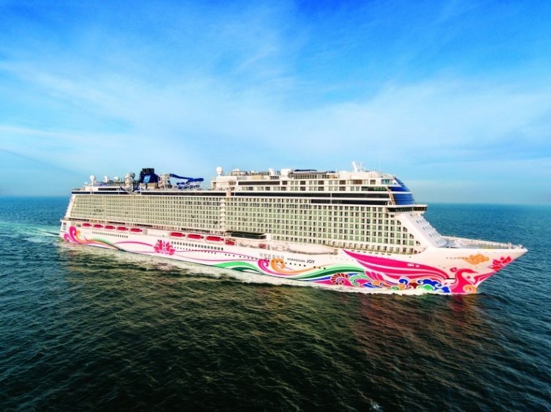 Norwegian Cruise Line recibe el Norwegian Joy, primer barco construido especialmente para China