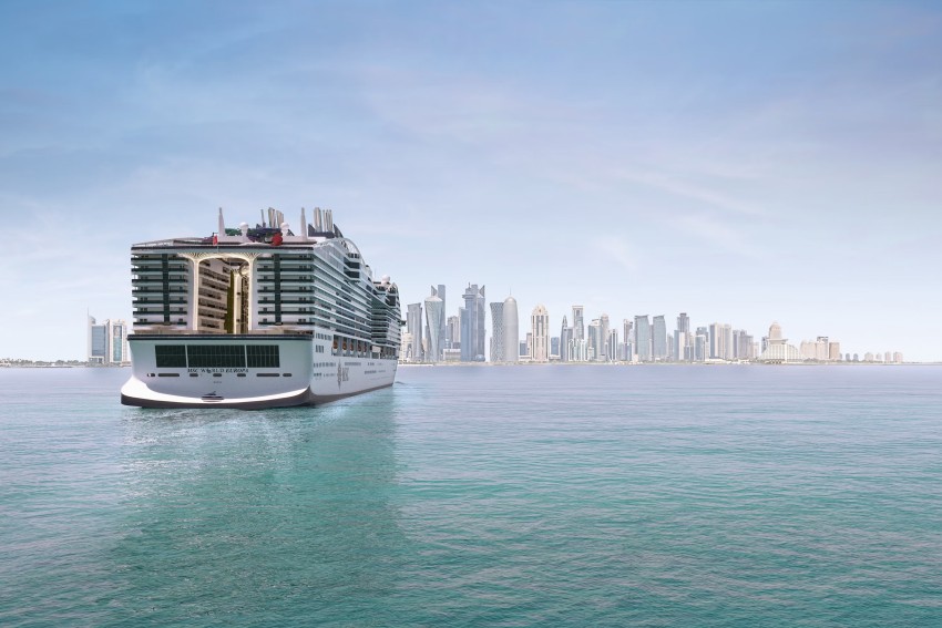 La inauguración del MSC World Europa será en Doha, capital de Qatar