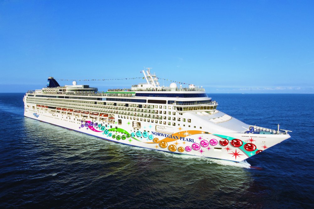ncl Pearl Aerial at Sea 1