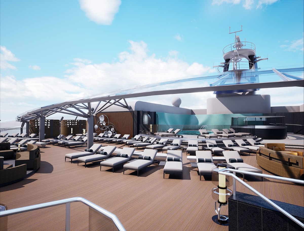 MSC World Europa YACHT CLUB SUNDECK
