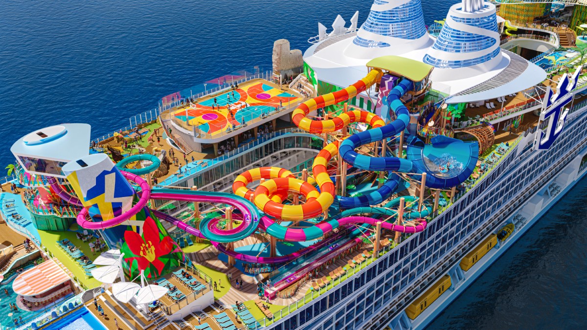 Parque acuático Category 6 en el crucero Hero of the Seas