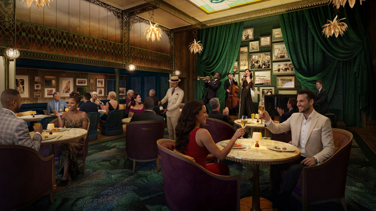 Restaurante Orleans Parish Supper Club en el crucero Hero of the Seas